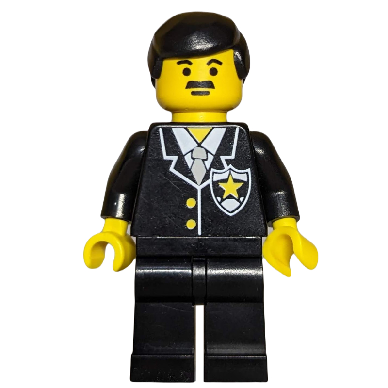 LEGO Police - Sheriff, Black Suit (fig-004794)