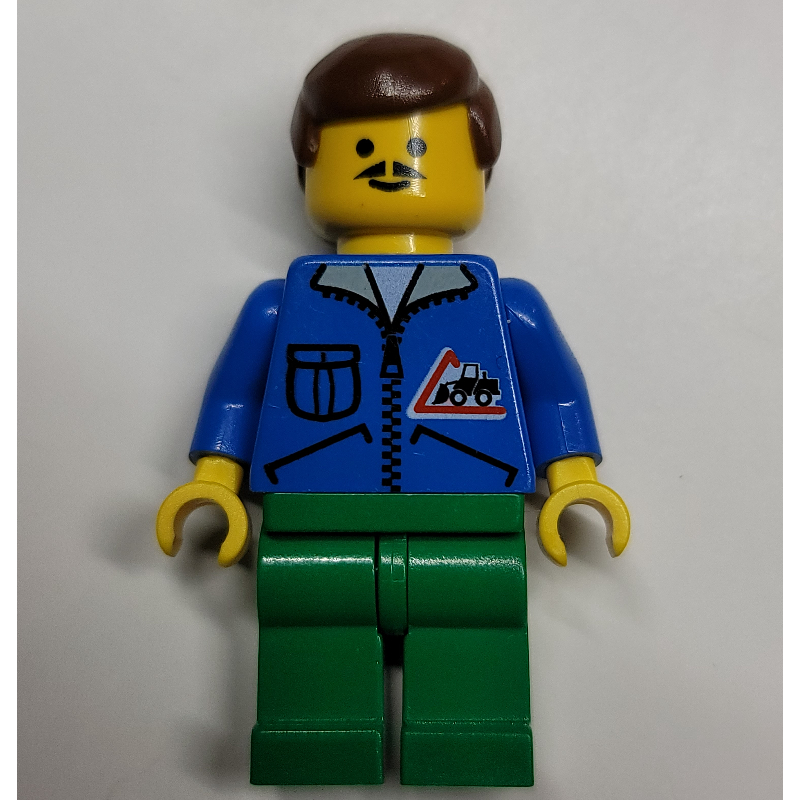LEGO Man - Blue Jacket, Green Legs (fig-004808)