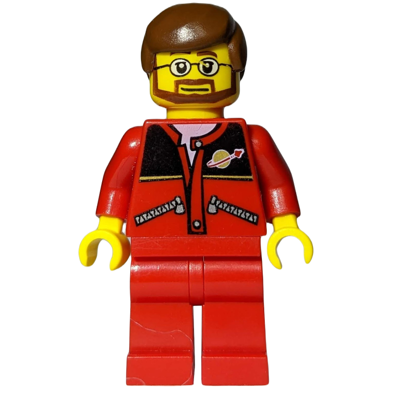 LEGO Man - Red Jacket, Red Legs (fig-004815)
