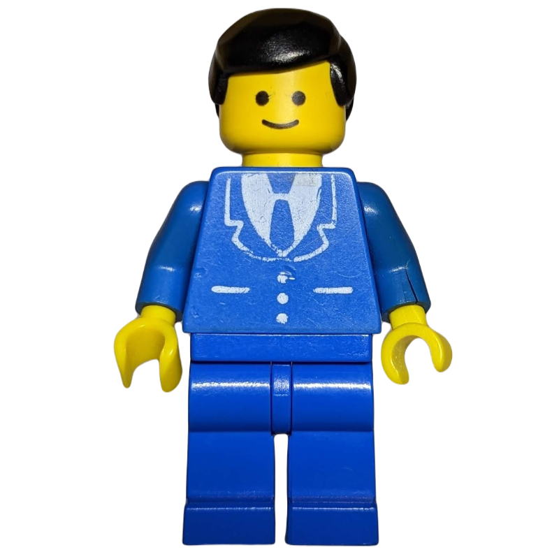 LEGO Man - Blue Suit, Blue Legs (fig-004828)