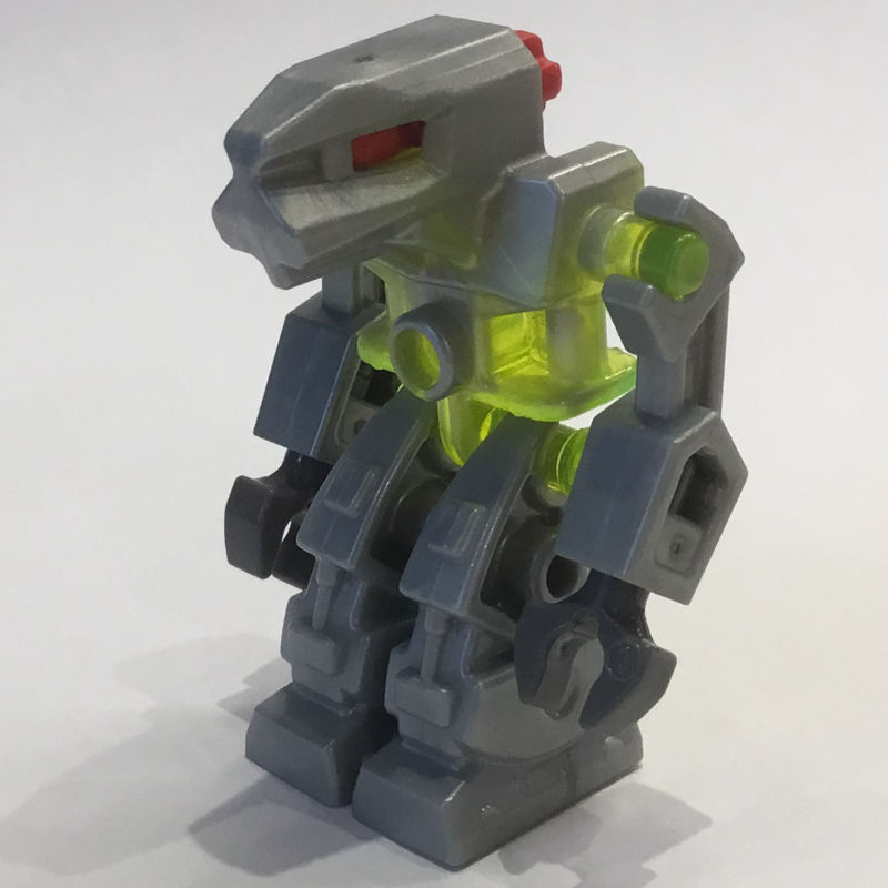 LEGO Devastator with Trans-Neon Green Torso and Red Eyes (fig-004839)