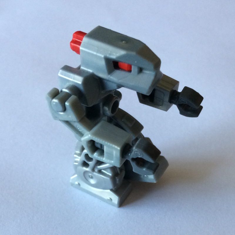 LEGO Devastator with Pearl Light Gray Torso and Red Eyes (fig-004842)