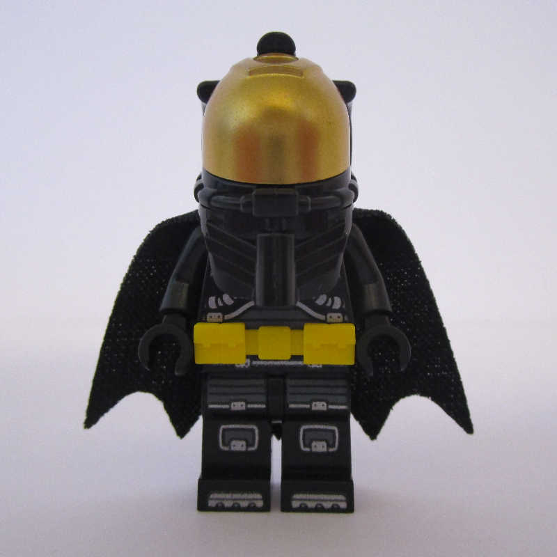LEGO Batman, Black Suit, Black Cape, Space Helmet (Space Suit) (fig-004859)