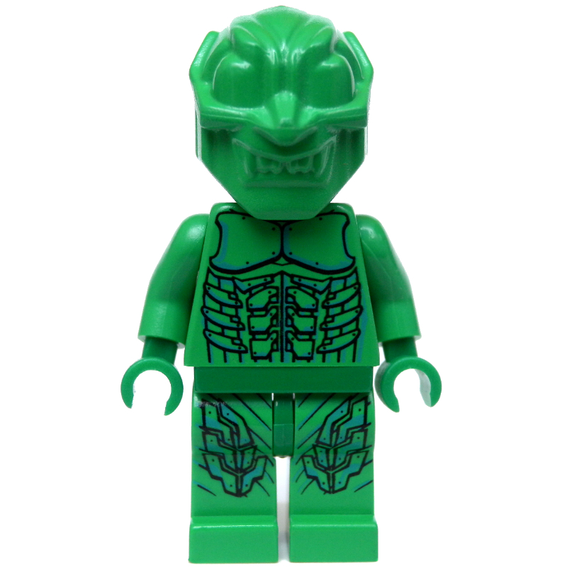 LEGO Green Goblin with Unprinted Helmet and Neck Bracket (fig-004913)