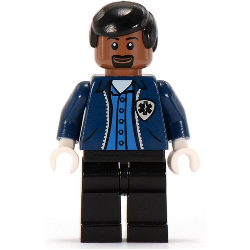 LEGO Ambulance Driver / Paramedic with Star of Life Badge (fig-004930)
