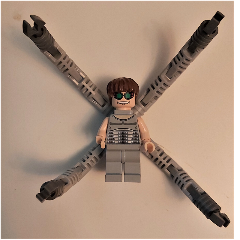 LEGO Dr. Octopus / Doc Ock with Green Glasses and Light Nougat Arms (fig-004936)