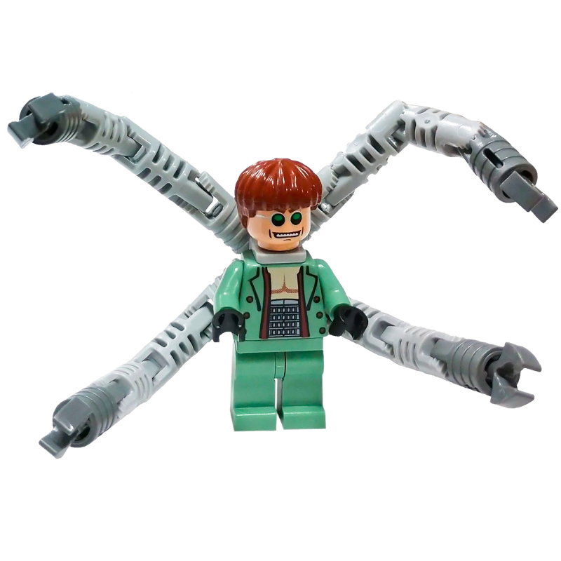 LEGO Dr. Octopus / Doc Ock with Green Glasses and Sand Green Suit (fig-004944)