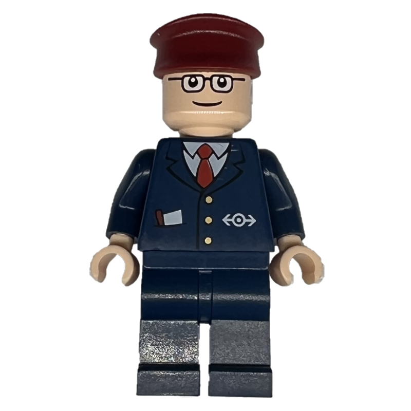 LEGO Subway Train Conductor (fig-004947)