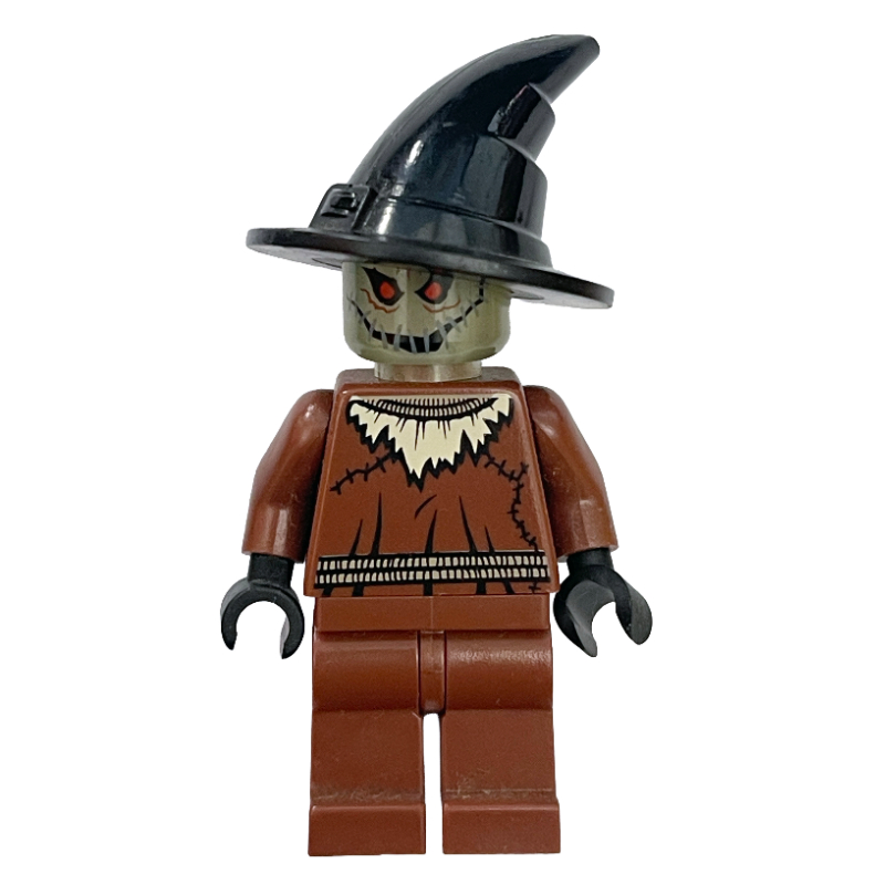 LEGO Scarecrow with Glow in the Dark Head and Black Hat (fig-004990)