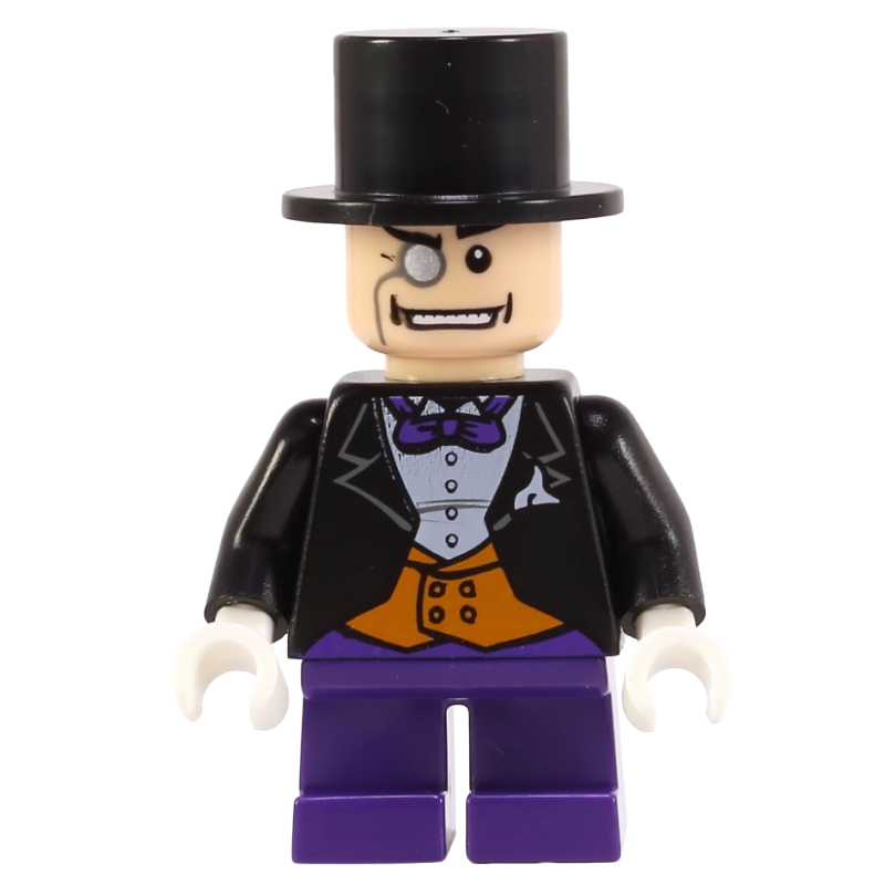 LEGO The Penguin with Dark Purple Short Legs and Orange Vest (fig-004995)