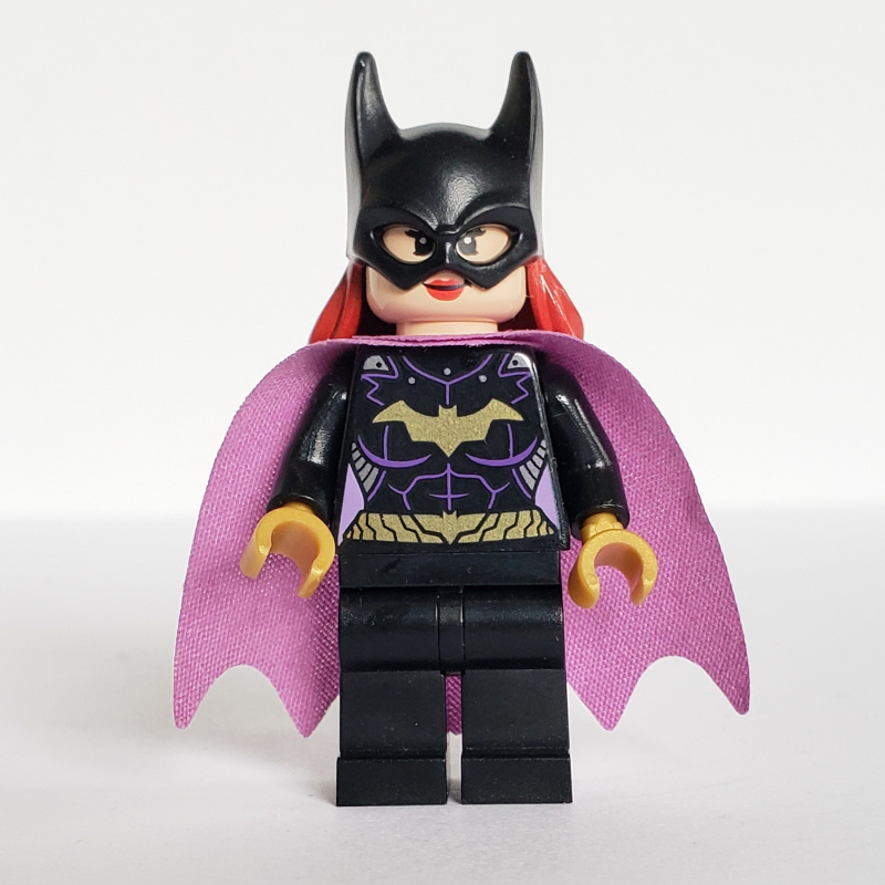 LEGO Batgirl, Black Suit, Medium Lavender Cape (fig-005009)