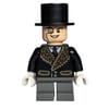 The Penguin with Printed Fur Collar