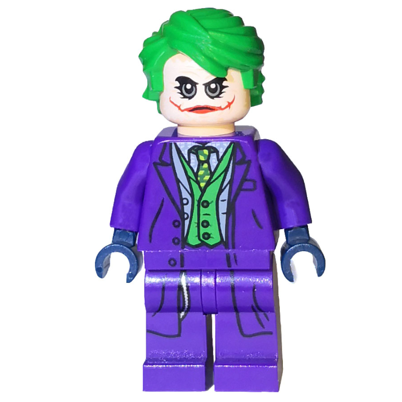 LEGO The Joker with Green Vest and White Face Make-up (Dark Knight Trilogy) (fig-005021)
