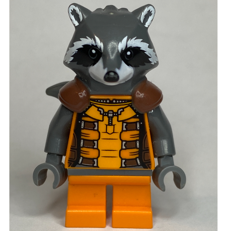 LEGO Rocket Raccoon in Orange Outfit (fig-005032)