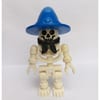 Skeleton, Standard Face, Wizard Hat, Black Bandana