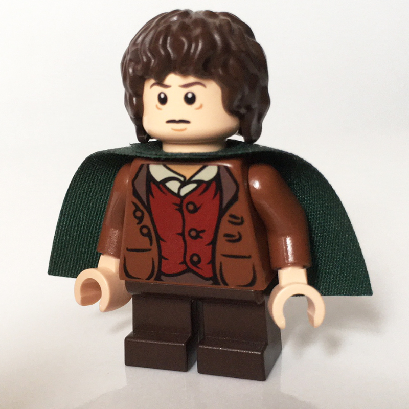 LEGO Frodo Baggins - Dark Green Cape (fig-005182)
