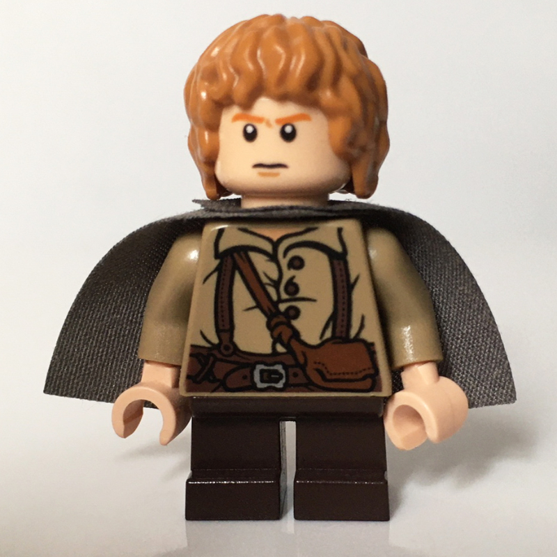 LEGO Samwise Gamgee - Dark Bluish Gray Cape (fig-005199)