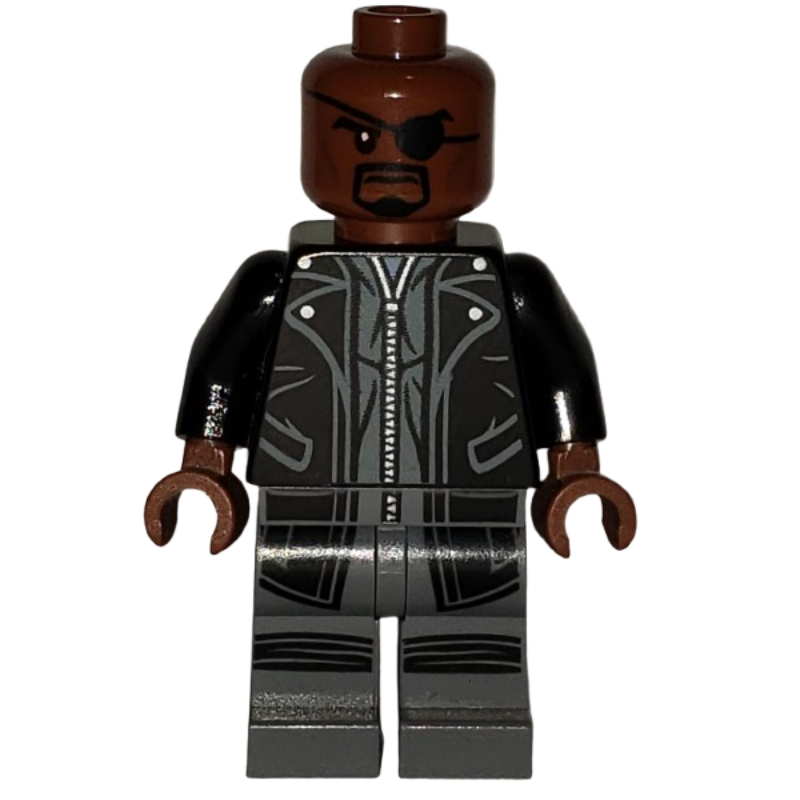 LEGO Nick Fury in Long Leather Coat (fig-005238)