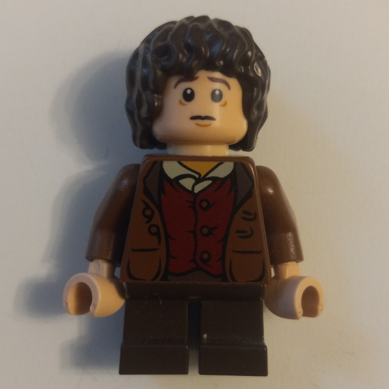 LEGO Frodo Baggins - Reddish Brown Torso (fig-005246)