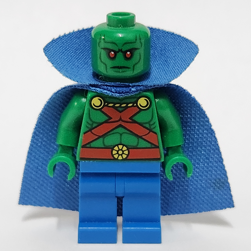 LEGO Martian Manhunter (J'onn J'onzz) with Blue Cape and Collar (fig-005252)