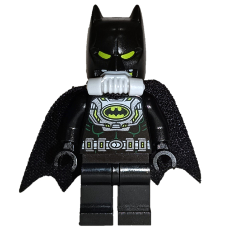 LEGO Batman, Black Suit, Black Cape and Cowl, Breathing Apparatus (fig-005281)