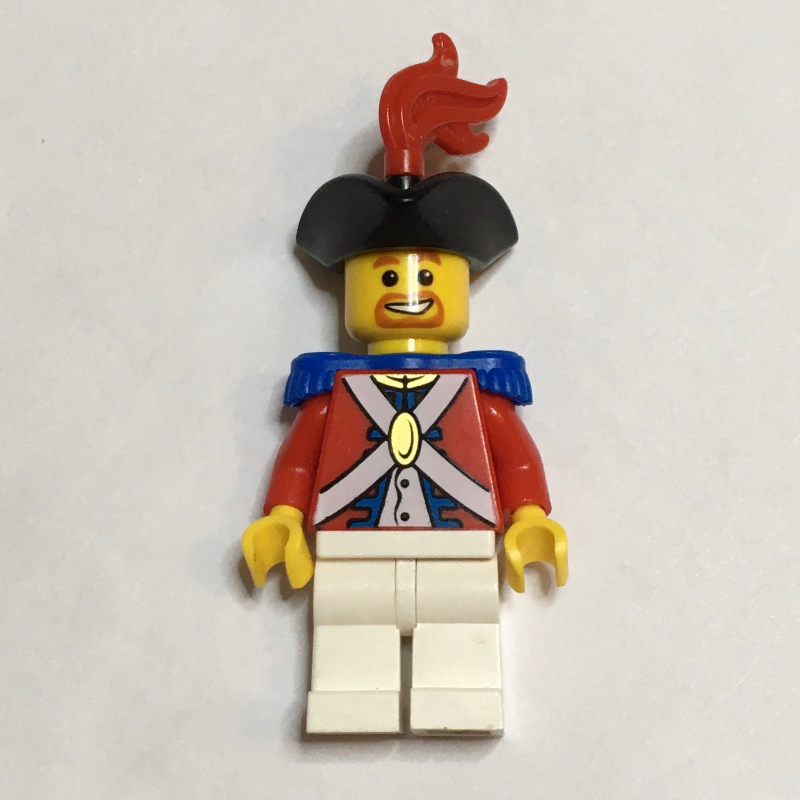 LEGO Soldier (Imperial Soldier II) - Brown Beard, Red Plume (fig-005304)