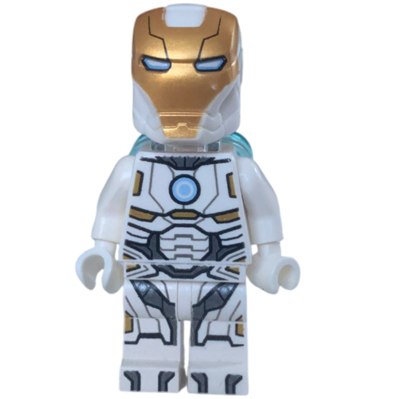 LEGO Iron Man Mark 39 Armor, White Space Suit / Gemini (Starboost) Armor (fig-005309)