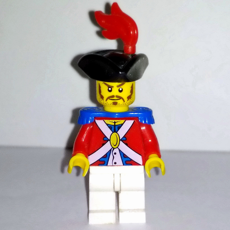 LEGO Soldier (Imperial Soldier II) - Long Moustache, Red Plume (fig-005311)
