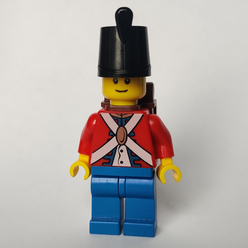 LEGO Soldier (Imperial Soldier II) - Shako, Smile, Backpack (fig-005322)