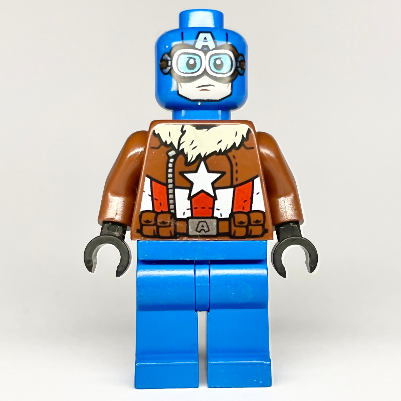 LEGO Captain America in Pilot Outfit (fig-005350)