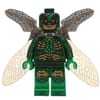 Parademon in Dark Green Outfit with Closed Wings
