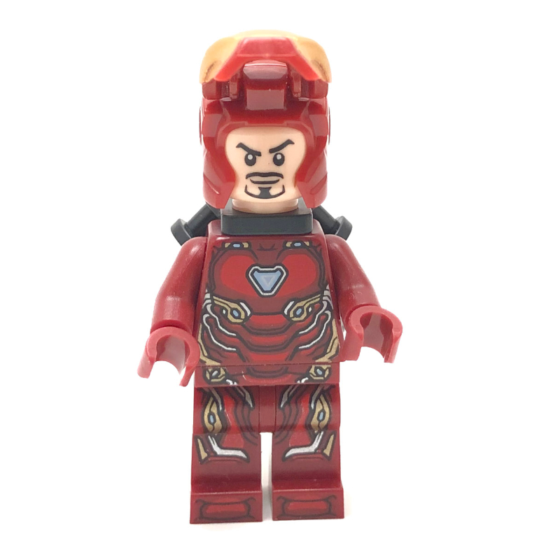 LEGO Iron Man Mark 50 Armor, with Neck Bracket (fig-005428)