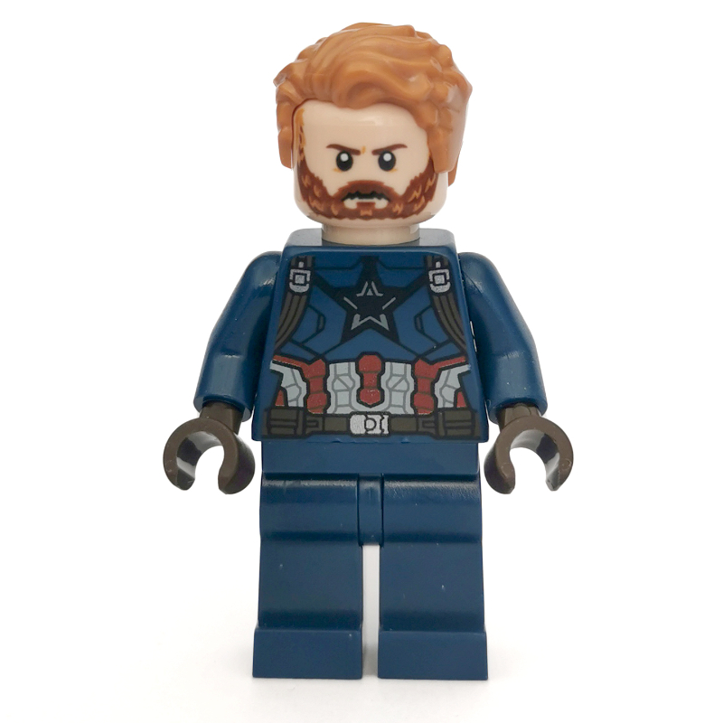 LEGO Captain America with Beard (fig-005440)