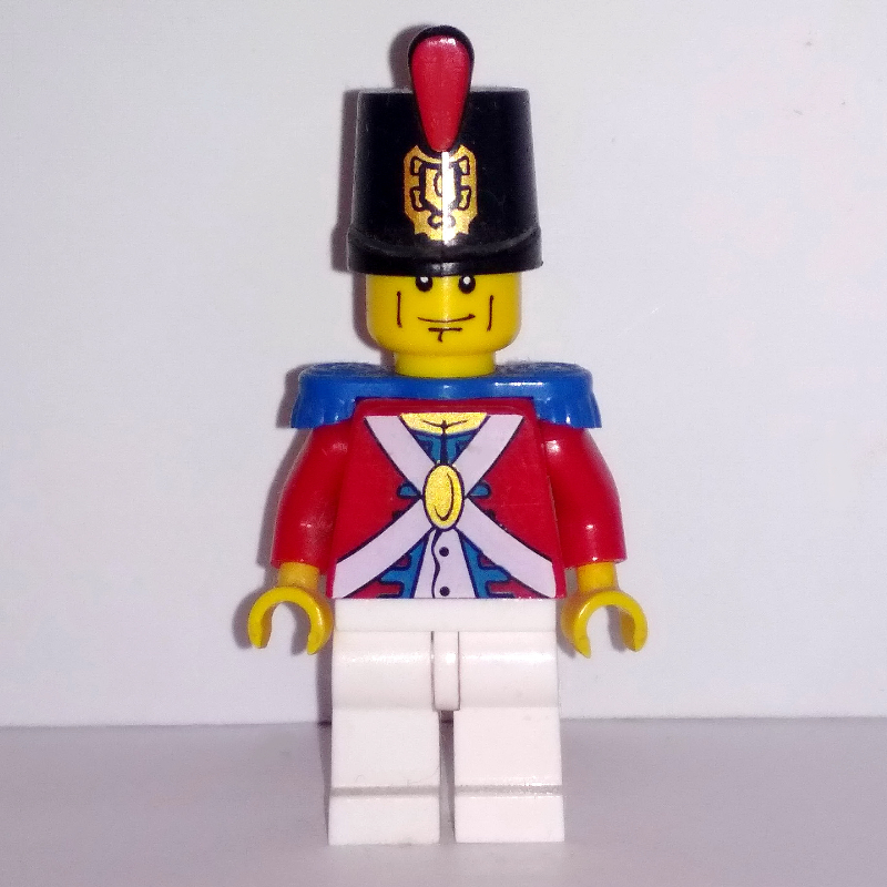LEGO Soldier (Imperial Soldier II) - Printed Shako, Cheek Lines (fig-005464)
