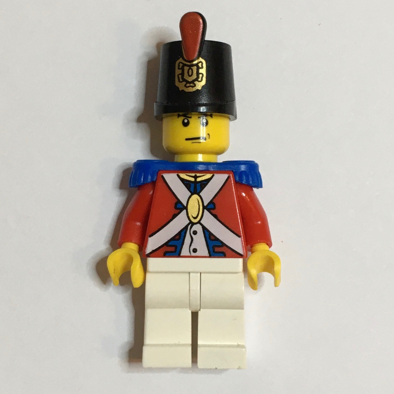LEGO Soldier (Imperial Soldier II) - Printed Shako, Scowl (fig-005465)
