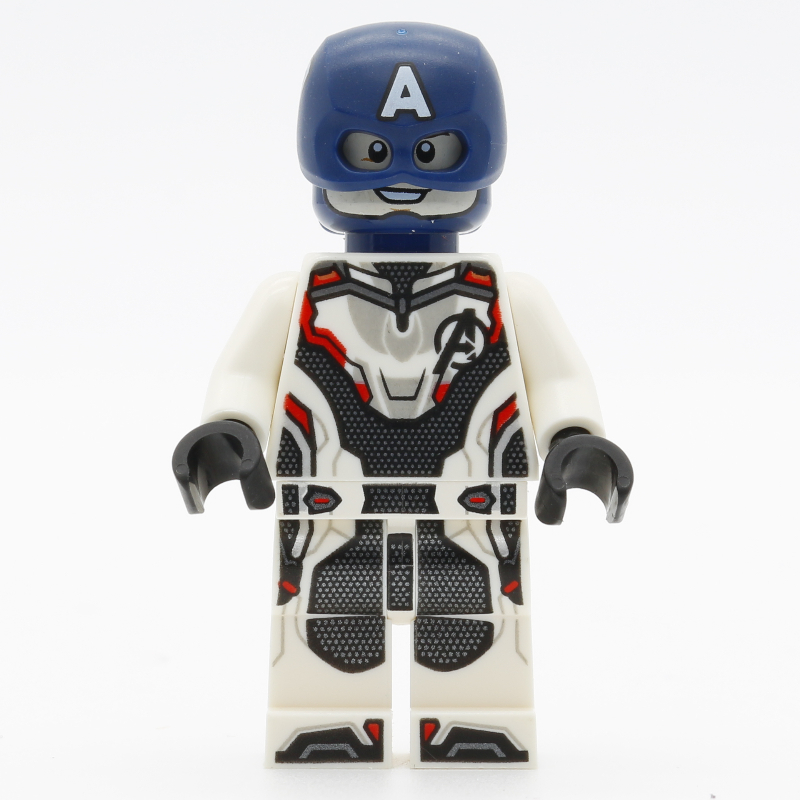 LEGO Captain America, White Advanced Tech (Quantum) Suit (fig-005471)