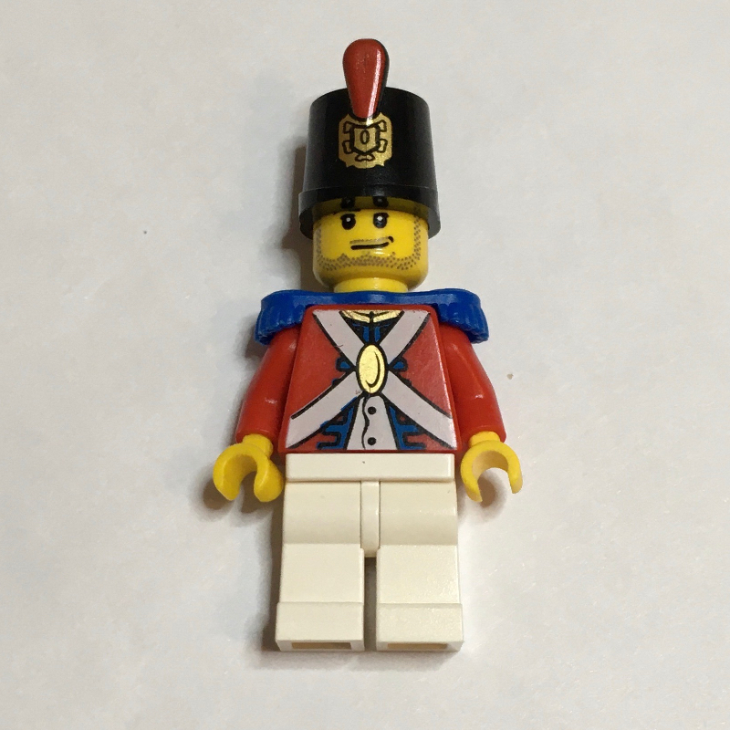 LEGO Soldier (Imperial Soldier II) - Printed Shako, Smirk (fig-005476)