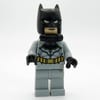 Batman, Light Bluish Gray Suit, Black Cowl, Breathing Apparatus