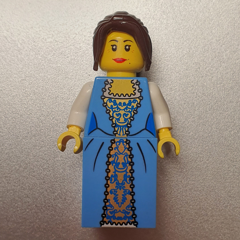 LEGO Maiden - Dark Brown Hair (fig-005520)