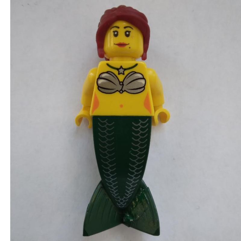 LEGO Mermaid - Dark Red Hair (fig-005551)