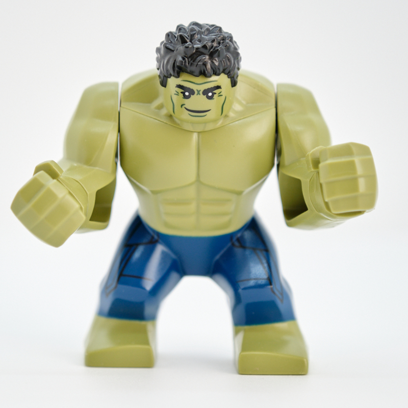 LEGO Hulk (Big Fig), Black Hair, Dark Blue Pants (fig-005571)