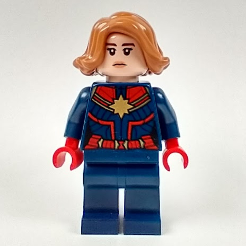 LEGO Captain Marvel with Medium Nougat Hair (fig-005573)