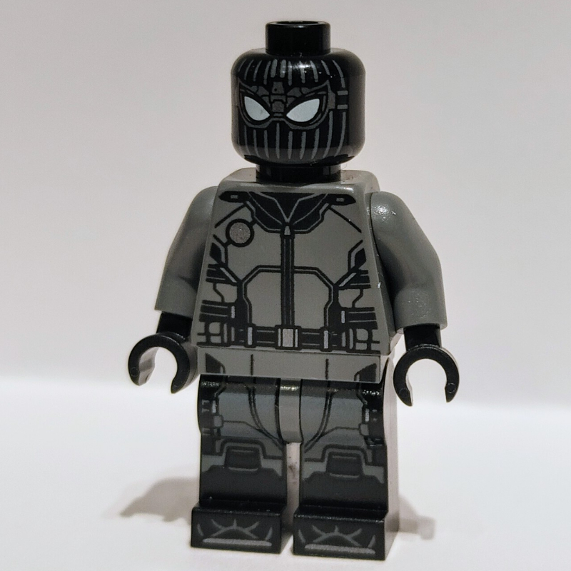 LEGO Spider-Man in Black and Gray Outfit (fig-005581)