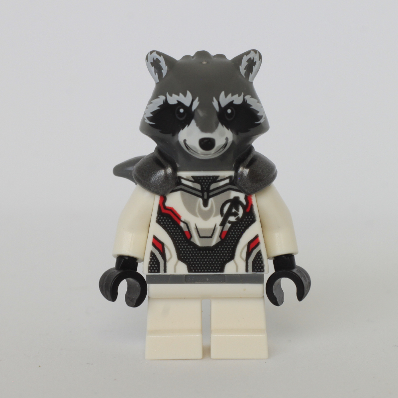 LEGO Rocket Raccoon, White Advanced Tech (Quantum) Suit (fig-005585)