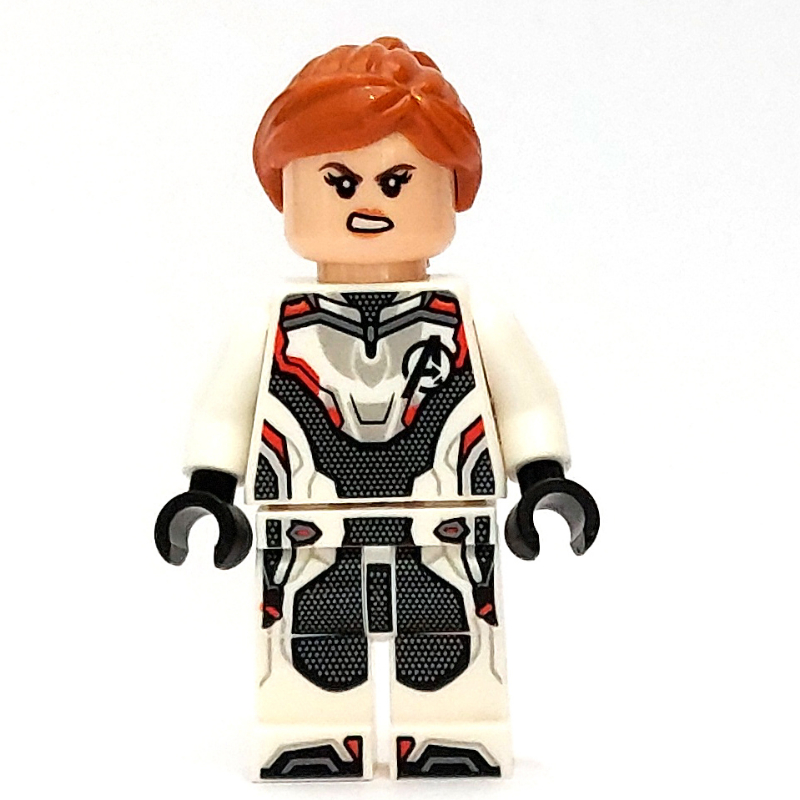 LEGO Black Widow, White Advanced Tech (Quantum) Suit (fig-005588)