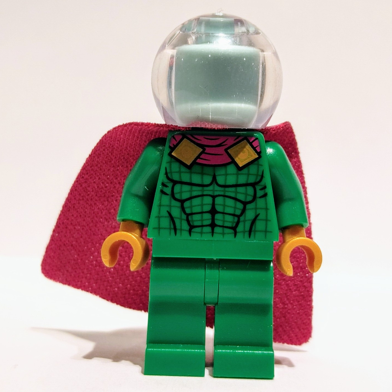 LEGO Mysterio, Green Outfit, Trans-Clear Helmet (fig-005598)