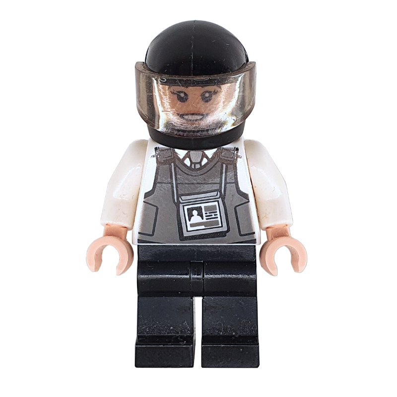 LEGO Armored Truck Driver with Helmet (fig-005602)