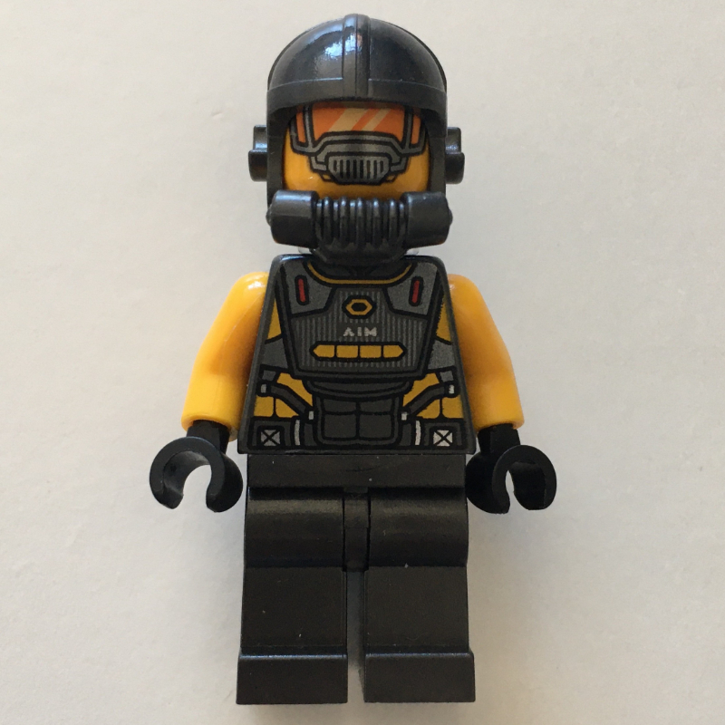 LEGO AIM Agent with Neck Bracket (fig-005607)