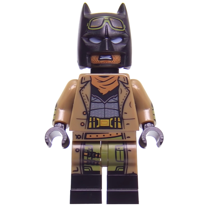 LEGO Batman, Dark Tan Coat, Black Cowl (Knightmare Batman) (fig-005615)