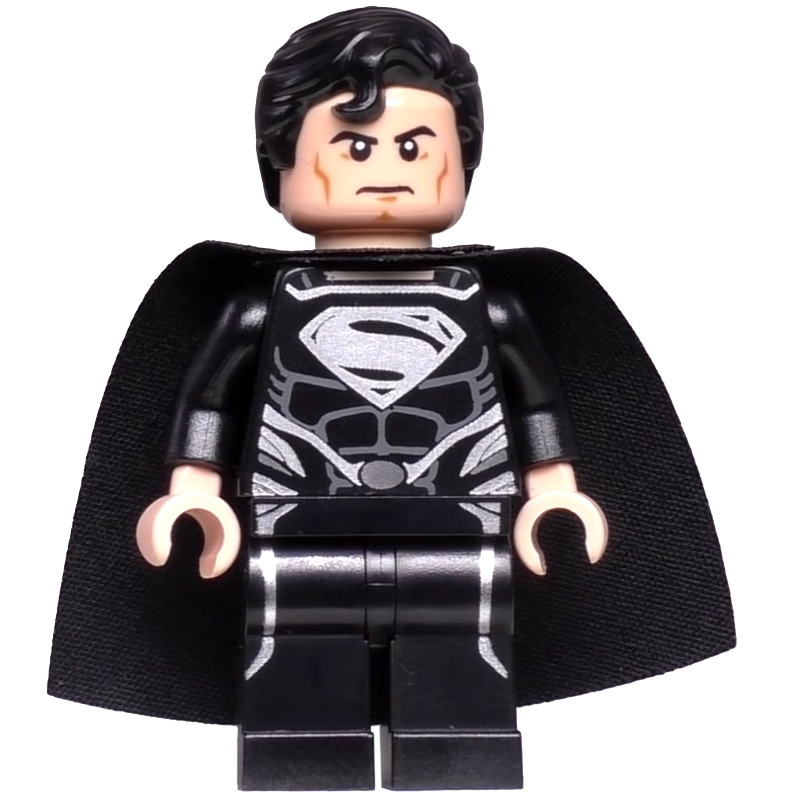 LEGO Superman in Black Outfit (fig-005618)
